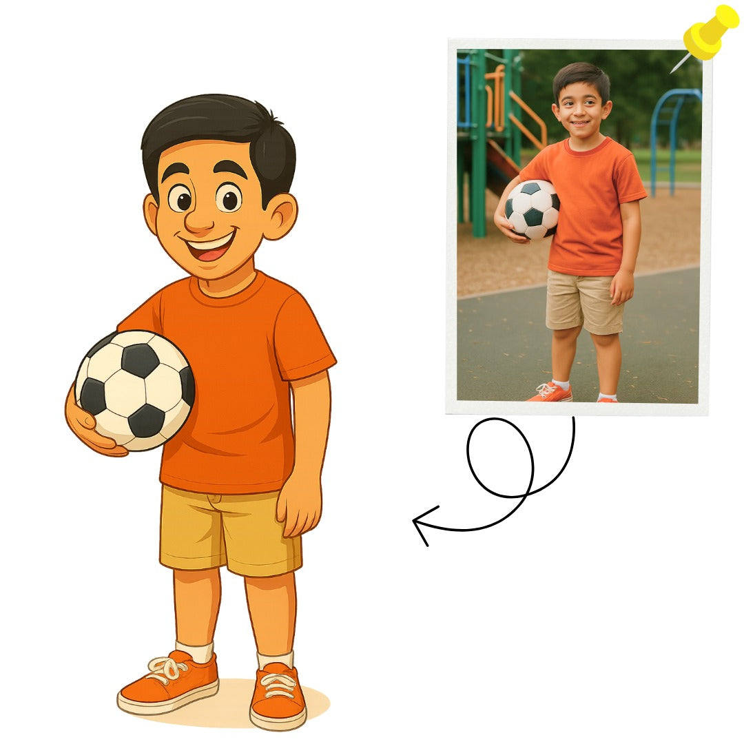 Piktoon Special Birthday Caricature Gift for Son
