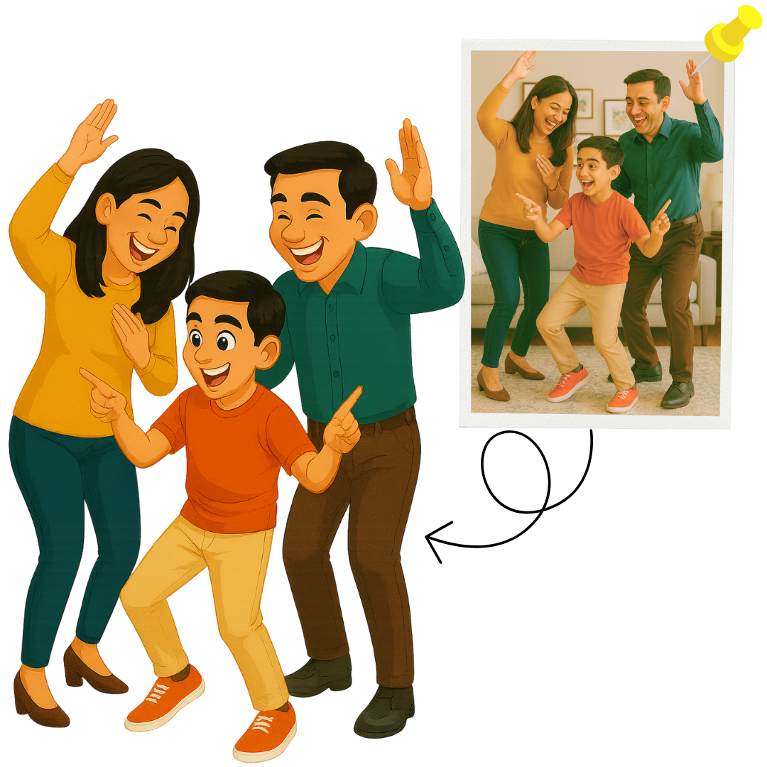 Piktoon Birthday Cartoon Art for Son