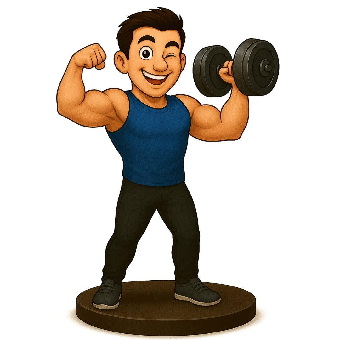 Piktoon Surprise Your Fitness-Loving Brother with a Custom Caricature