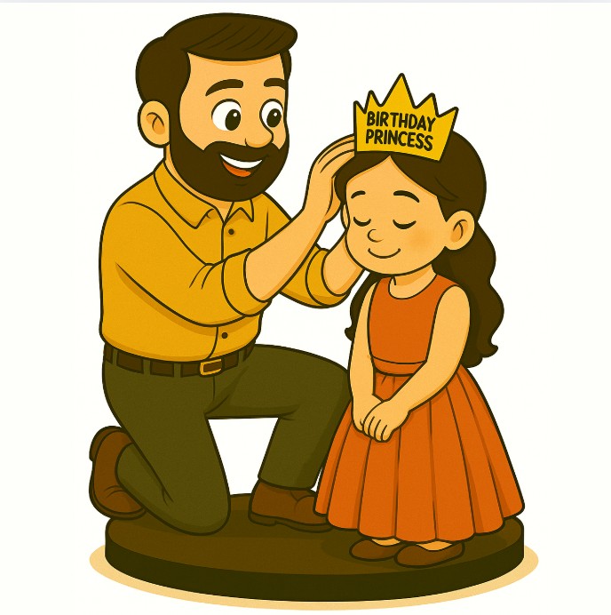 Piktoon Fun Caricature for Daughters' Birthday Gift