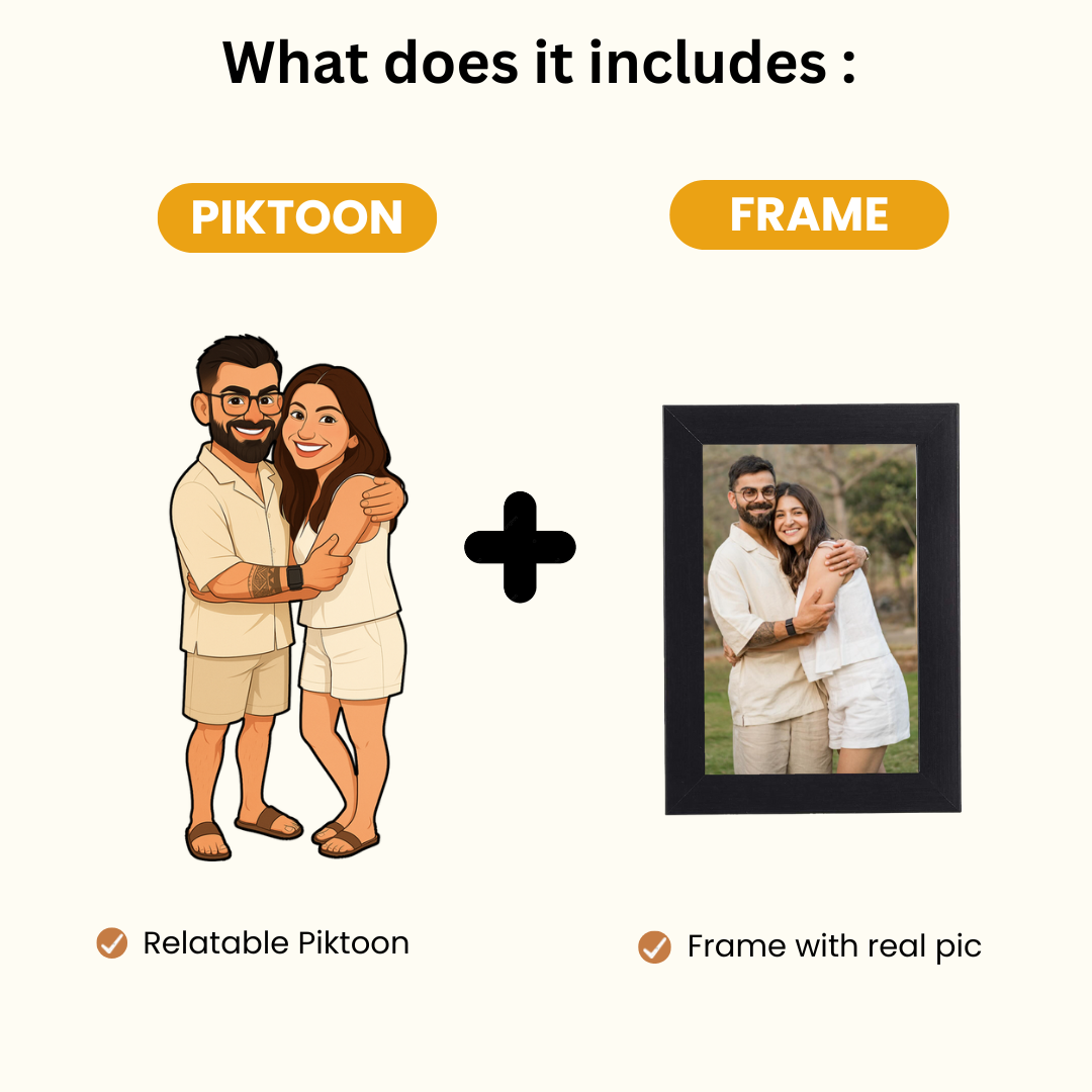Piktoon Pose-to-Art Caricature – Your Moment, Our Magic