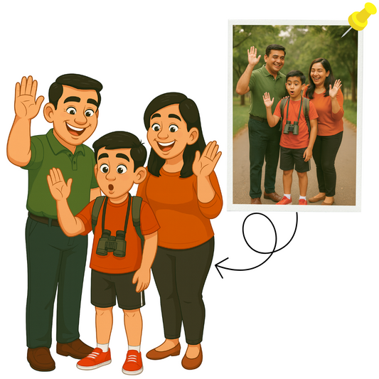 Piktoon Piktoon Custom Caricature for Son