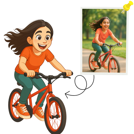 Piktoon Birthday Special Caricature for Sister | Order Before It’s Late