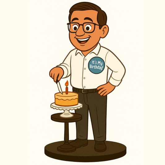 Piktoon Corporate Caricature Birthday Surprise
