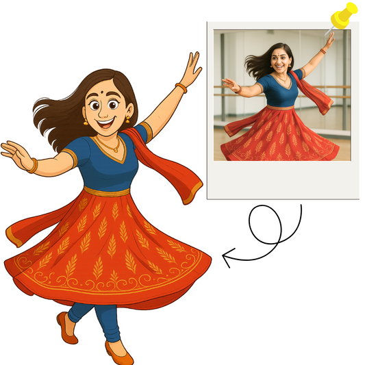 Piktoon Personalized Caricature Gift for Sister – Buy Now