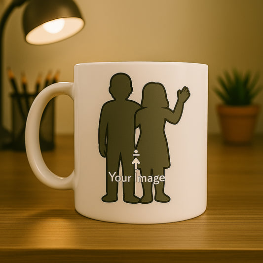 Piktoon Custom Caricature Mug – Sip with Your Story