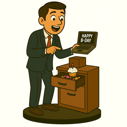 Piktoon Surprise! Custom Cartoon Caricature for Coworker's Birthday